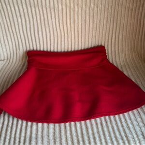 Mean Girls X Forever 21 Knit Red Mini Skirt NWOT